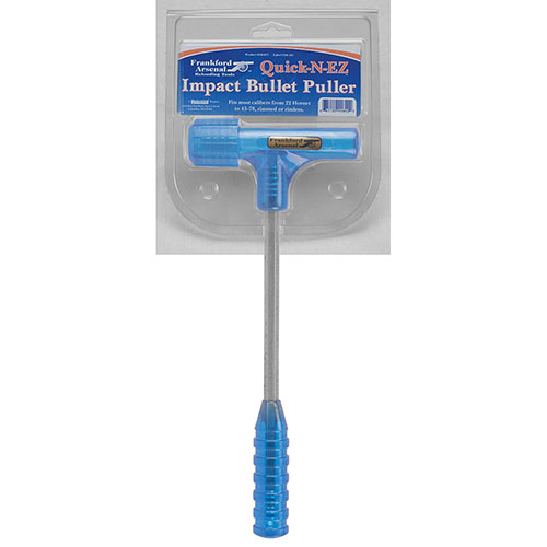 Entferne Geschosse mühelos mit dem Frankford Arsenal Quick-n-EZ Impact Bullet Puller! ✨ Ideal für alle Kaliber, einfach und effektiv.