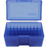 Entdecke die Frankford Arsenal Rifle Ammo Box in Blau! 📦 Perfekt für 50 Runden .223 und .222 Remington. Halte deine Munition organisiert!