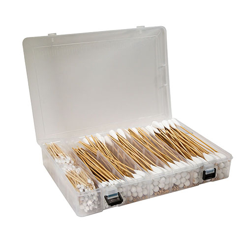 Entdecke die Tipton Power Swabs für die Pistolenreinigung! 🧼 500 robuste, einweg Q-Tips sorgen für eine saubere und einfache Anwendung.