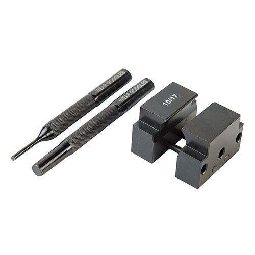 Entferne A2-Gasblöcke mühelos mit dem Wheeler Gas Block Taper Pin Removal Tool 🔧. Ideal für deine Werkbank und jeden Aufbau!