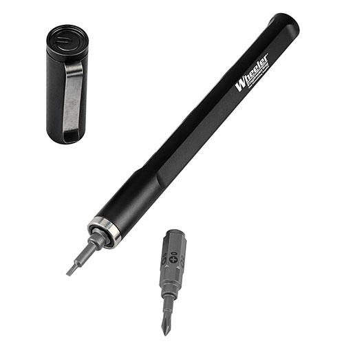 Entdecke den Wheeler Micro Multi-Driver Tool Pen! 🔧 Praktisch, handlich und immer bereit mit 5 Bits. Perfekt für deine Projekte!