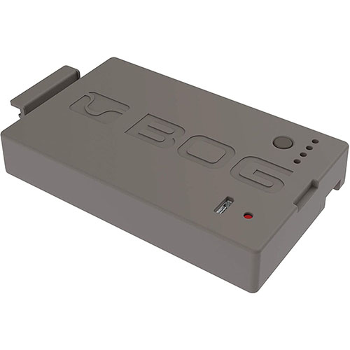 Ersetze dein 6AA-Batteriefach mit dem BOG Omnipotence Li-Ion Akku 🔋 und verlängere die Lebensdauer deiner BOG Game-Kameras um über ein Jahr!
