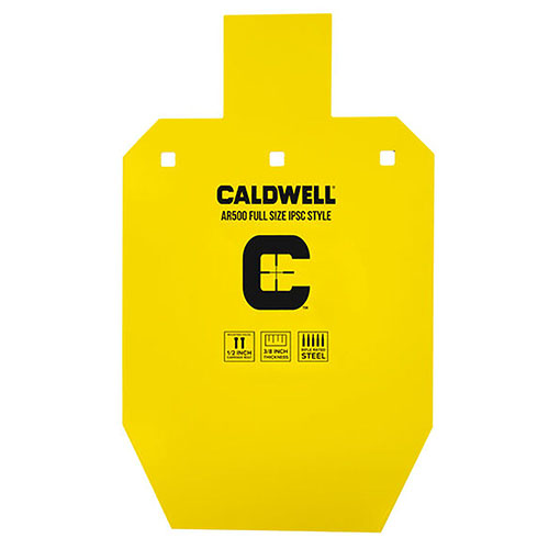 Entdecke die Caldwell AR500 IPSC Steel Targets 🎯 - robust, langlebig und ideal für Wettkämpfe oder Training. Hol dir dein Ziel jetzt!