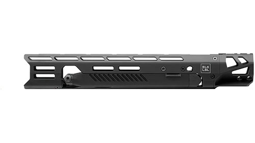 Verbessere dein SIG Cross Gewehr mit dem BLK LBL Bipod: ein faltbarer Bipod, M-LOK Slots und einfache Installation für eine stabile Schießposition.