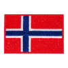 Entdecke das ULFHEDNAR Klettband-Patch mit der Norwegischen Flagge 🇳🇴. Perfekt für dein Zuhause und in tollen Farben erhältlich!