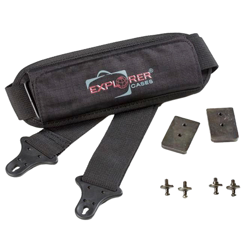 Entdecke den verstellbaren Schultergurt Kit von EXPLORER CASES für deine Waffenkoffer. 🌟 Ideal für Modelle wie 1908, 2214 und mehr!