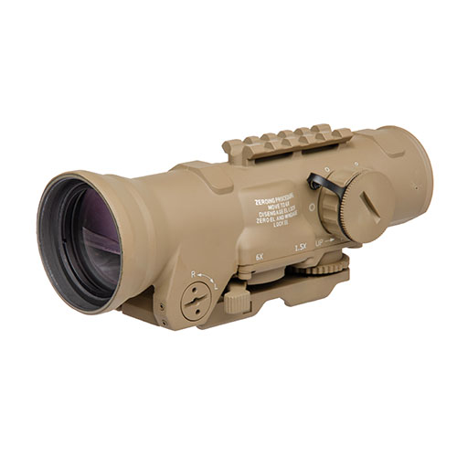 Entdecke das ELCAN 1-4x32mm Illuminated Sight 🔭 mit Dual-View für schnelles Zielen und klaren Sicht. Perfekt für Gefechtsumgebungen!