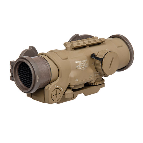 Entdecke das ELCAN 1.5-6x42mm Zielfernrohr mit beleuchtetem Fadenkreuz 🌟 für präzises Zielen und vielseitige Anwendung. Ideal für deine AR-15!