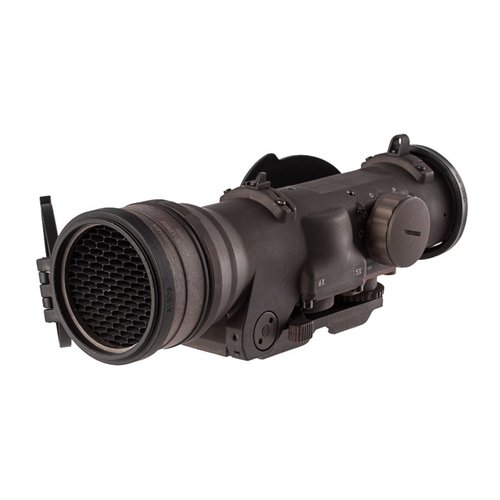 Entdecke das ELCAN 1.5-6x42mm Zielfernrohr mit klarer Optik und vielseitiger Beleuchtung für präzises Schießen! 🔭 Ideal für lange Distanzen.