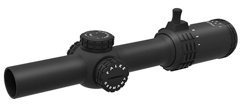 Entdecke das Falke 1-6x24 Zielfernrohr mit 6x Zoom! 🔍 Präzise Zielerfassung und robuste Bauweise für dein perfektes Jagderlebnis.