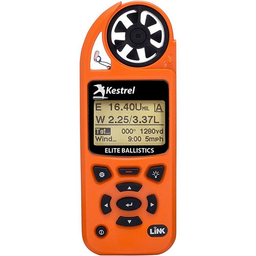 Der Kestrel 5700 Elite bietet präzise Ballistikdaten, Bluetooth LiNK, benutzerfreundliche Navigation und ein robustes Design für Langstreckenschützen.
