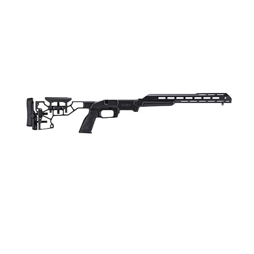 Entdecke das MDT ESS Chassis System Kit für Browning X-Bolt! 🛠️ Ultimative Ergonomie mit verstellbarer Schulterstütze und V-Block-Bettung.