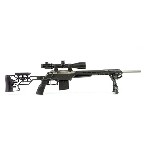 Erlebe höchste Ergonomie mit dem MDT ESS Chassis System Kit für Tikka T3/T3x! 🛠️ Verstellbarer Schaft und AR-Pistolengriff für optimale Leistung.