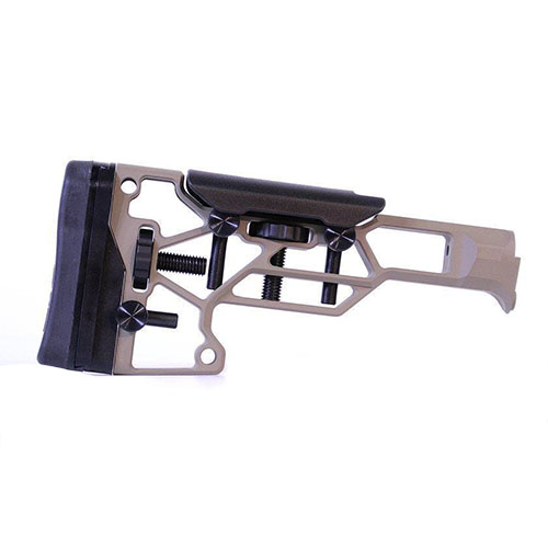 Erlebe mit dem MDT Skeleton Rifle Stock, V5 Standard 🏹 die perfekte Anpassung für dein Schießen! Komfort und Leistung in Flat Dark Earth.