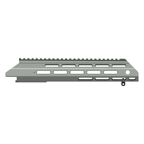 Entdecke den MDT ESS Fore-end mit 18" Rail in Grau. 💪 Wähle zwischen verschiedenen Vorderschäften für deinen perfekten Look!