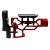 Erlebe den MDT Skeleton Rifle Stock, V5 Short in Rot! 🔥 Werkzeuglose Anpassungen für perfekten Komfort und Leistung beim Schießen.