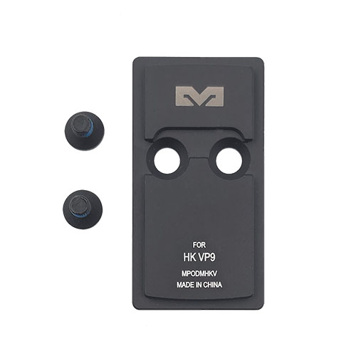 Die MPO PRO-F Direct Mount Plate für HK VP9 bietet eine stabile Montage für Optiken, verbesserte Zielgenauigkeit und einfache Installation für dein Schießvergnügen.