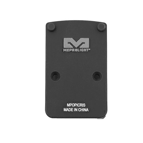 Der RMR Picatinny Riser von Meprolight bietet eine niedrige Saddle-Höhe von 0,87", ideal für eine verbesserte Zielgenauigkeit und Stabilität beim Schießen.