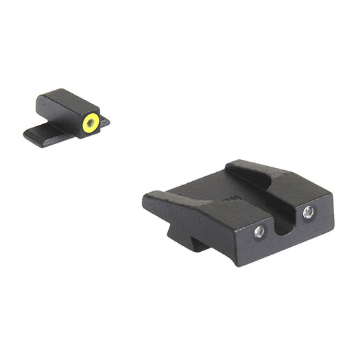 Entdecke das ML40140 HYPER BRIGHT Y Springfield Echelon Fixed Set von Meprolight – für optimale Sichtbarkeit und Präzision bei jedem Schuss.