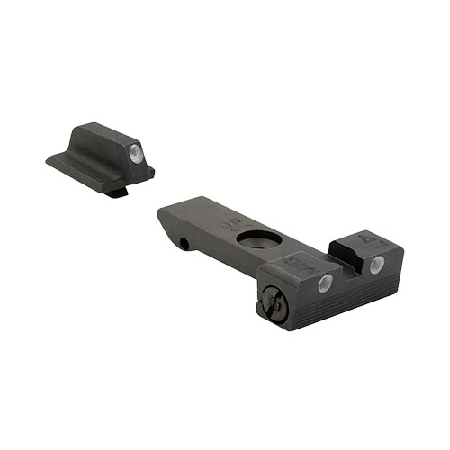 Die MEPRO TRU-DOT Visierung für Ruger GP100, Red Hawk und Super Red Hawk-G bietet schnelle Zielerfassung und hervorragende Sichtbarkeit bei allen Lichtverhältnissen.