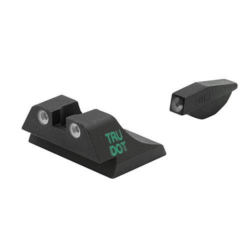 Verbessere dein Zielen mit dem Tru Dot FIXED PISTOL SET für Browning Hi Power! 🌟 Ideal für Tag und Nacht, einfach zu montieren und hochsichtbar.