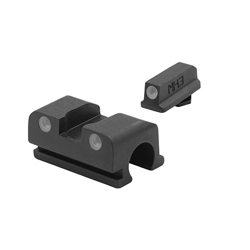 Verbessere deine Trefferquote mit dem Tru Dot FIXED PISTOL SET für Walther PPS, PPX und CREED! 🎯 Ideal für Tag und Nacht!