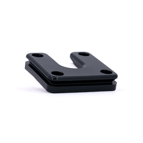 Die U-Plate Arca bietet eine vielseitige Montage mit integrierten Arca-Streifen an allen Seiten, perfekt für Clamp Lock, Slide Lock und Grip-On Systeme.
