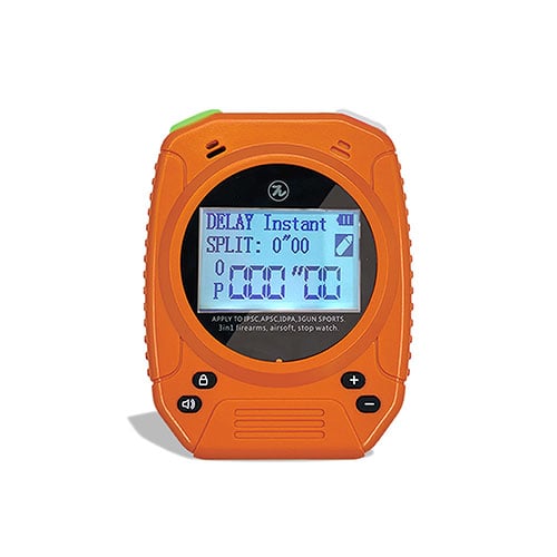 Entdecke den SPECIAL PIE Bluetooth Shot Timer in Orange! 🎯 Kombiniere Shot Timer, Stoppuhr & Countdown in einem kompakten Gerät.