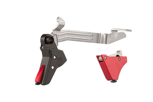 Der Timney Alpha Competition Trigger für Glock Gen 5 bietet einen leichten 3 lb Abzugsgewicht, einfache Installation und legendäre Zuverlässigkeit ohne Kompromisse.