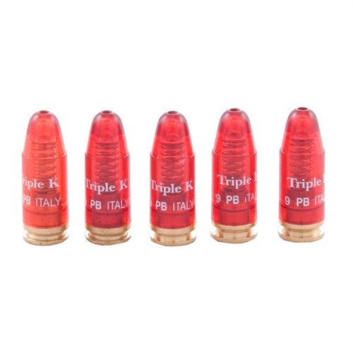 Entdecke die DELUXE SNAP CAPS DUMMY ROUNDS von TRIPLE-K! 🎯 Ideal für sicheres Training ohne Schäden. Perfekt für 9mm Luger. Jetzt kaufen!