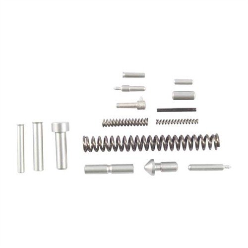 Baue deine 1911 mit dem ED BROWN Stainless Rebuild Kit 🛠️ perfekt wieder auf. Alle Teile für Standard- und Hochkapazitätsrahmen sind enthalten!