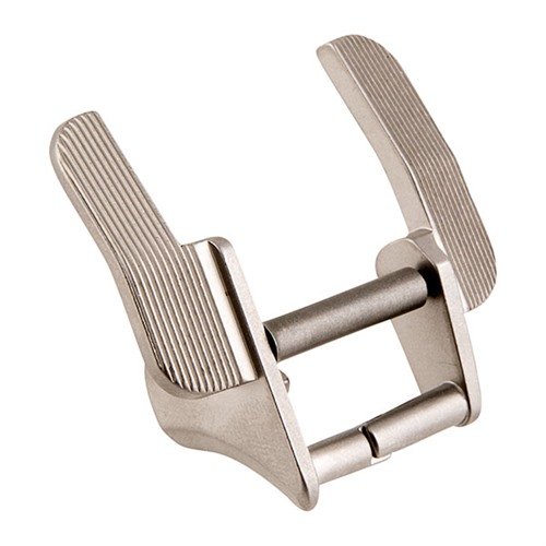 Entdecke die Ed Brown 1911 Machined Ambidextrous Wide Thumb Safety für schnellen Einsatz. 💪 Hochwertiger Edelstahl, für alle 1911 Typ Rahmen geeignet!