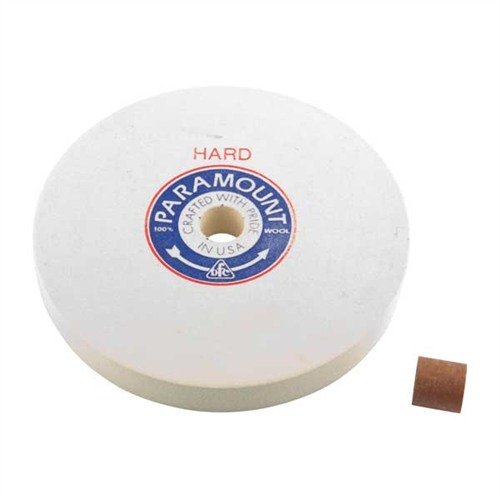 Entdecke die 8" Hard Felt Polishing Wheel von BACON FELT COMPANY für perfektes Finish! 🛠️ Ideal für Profis und Hobbyisten.