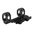 AMERICAN DEFENSE MANUFACTURING 1" 0 MOA 2" CANTILEVER MOUNT, BLACK