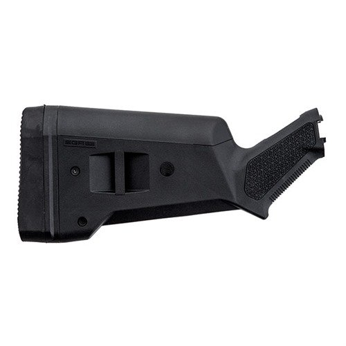 Verwandle deine Mossberg 500/590 mit dem SGA Buttstock von Magpul in eine taktische Schrotflinte. 💪 Anpassbar, robust und ergonomisch!