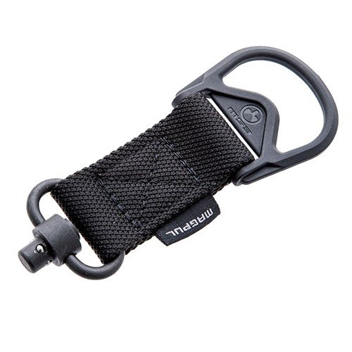 Entdecke den MS1 SLINGLE QD Adapter von Magpul! 🏹 Flexibel und robust mit Nylonband für deine Gewehrriemen-Anforderungen.