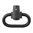 MAGPUL QD SLING SWIVEL FOR 1-1/4" WEBBING BLACK