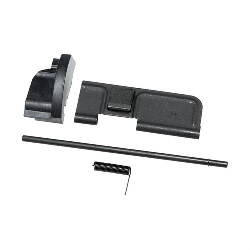 Entdecke das AR-15/M16 Ejektorportabdeckungs-Kit mit Gasdeflektor! 🛠️ Perfekt für 9mm oder .22LR Builds und schützt dich vor Gas und Rückständen.