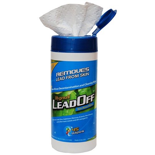 Entferne Blei und Schadstoffe mit LEADOFF WIPES! 🧼 Sicher für die ganze Familie, ideal nach dem Umgang mit Feuerwaffen. Hergestellt in den USA.