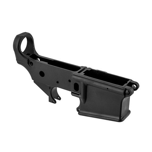 Baue dein perfektes AR-15 Gewehr mit dem Anderson Manufacturing Stripped Lower Receiver! 💪 Hochfestes Aluminium für Stärke und Haltbarkeit.