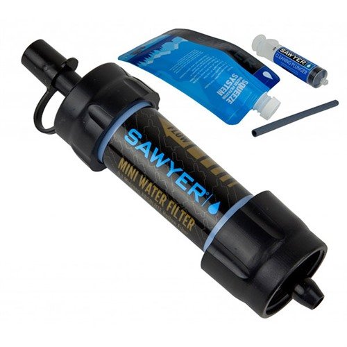 Entdecke den kompakten Sawyer Mini Wasserfilter 💧! Leicht, langlebig und filtert bis zu 378.500 Litern. Perfekt für unterwegs!