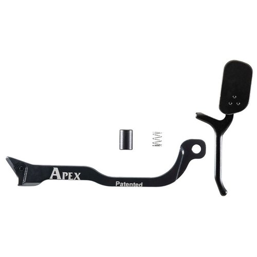Upgrade deinen Sig P320 mit dem Apex Forward Set Trigger Kit! 🚀 Reduziere Abzugsgewicht und -weg für eine bessere Performance.