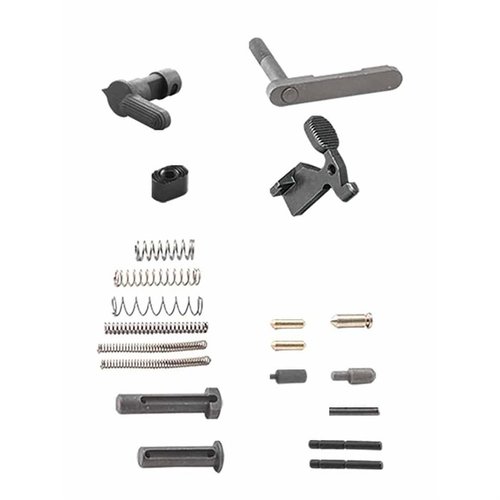 Baue dein AR-15 mit dem Luth-AR Lower Receiver Parts Builder Kit! 🛠️ Alles, was du für dein Projekt brauchst, in einem Set.