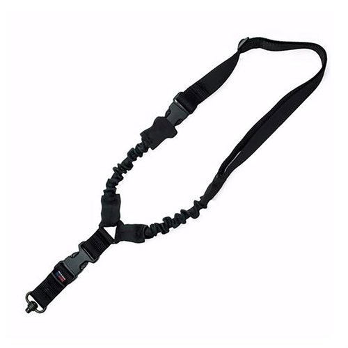 Entdecke den GrovTec Bungee Sling in Schwarz! 🖤 Ideal für schnelle Bewegungen, bietet er Komfort und Kontrolle beim Schießen.