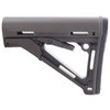 Der MAGPUL AR-15 CTR Stock bietet eine stabile Verbindung, schnelle Längenverstellung und Komfort durch den Gummischulterpolster – perfekt für dein Gewehr!