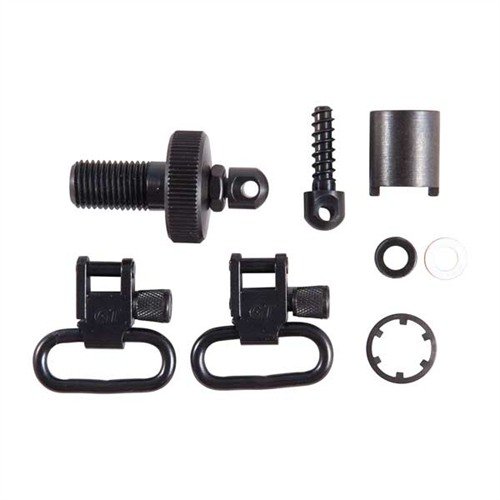 Entdecke das GROVTEC US GTSW-37 Sling Swivel Set für deine Mossberg 500! 🔧 Robustes, schnelles Abnehmsystem aus Stahl für optimale Flexibilität.