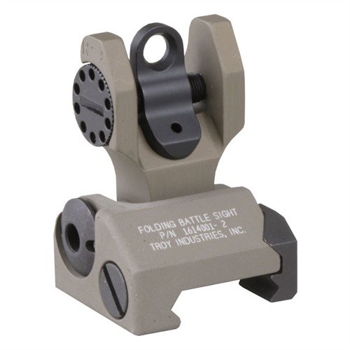 Entdecke die AR-15 Flip-Up Adjustable Rear Sight von TROY INDUSTRIES – robust, einfach zu bedienen und perfekt für dein Gewehr! ✨
