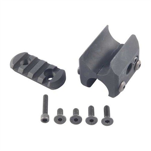 Stabilisiere deine Schrotflinte mit der REMINGTON/ BENELLI Tactical Barrel Clamp! 🔧 Robuste Aluminiumklemme für sicheren Halt und Zubehörmontage.