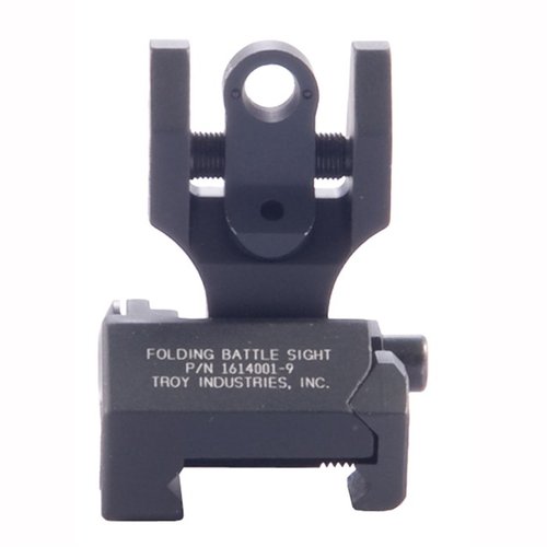 Entdecke die AR-15 Tritium HK-Style Rear Sight von TROY! 🔭 Robuste, klappbare Visierung für präzises Zielen. Perfekt für dein Gewehr!