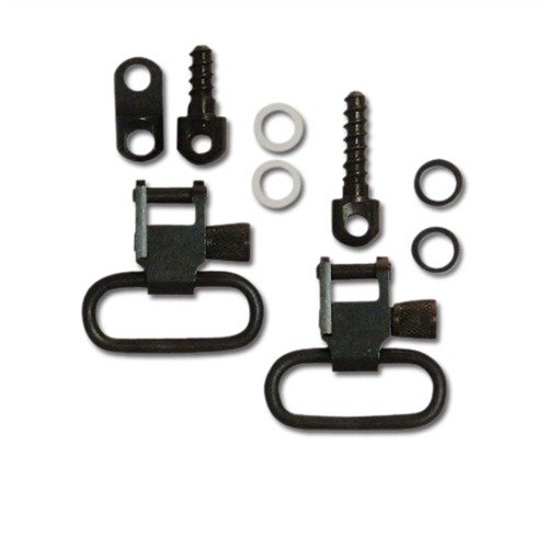 Entdecke das GROVTEC GTSW27 Swivel Set für Ruger® Karabiner! 🔧 Robuste Stahlkonstruktion mit ergonomischem Design und 2 verriegelbaren Swivels.